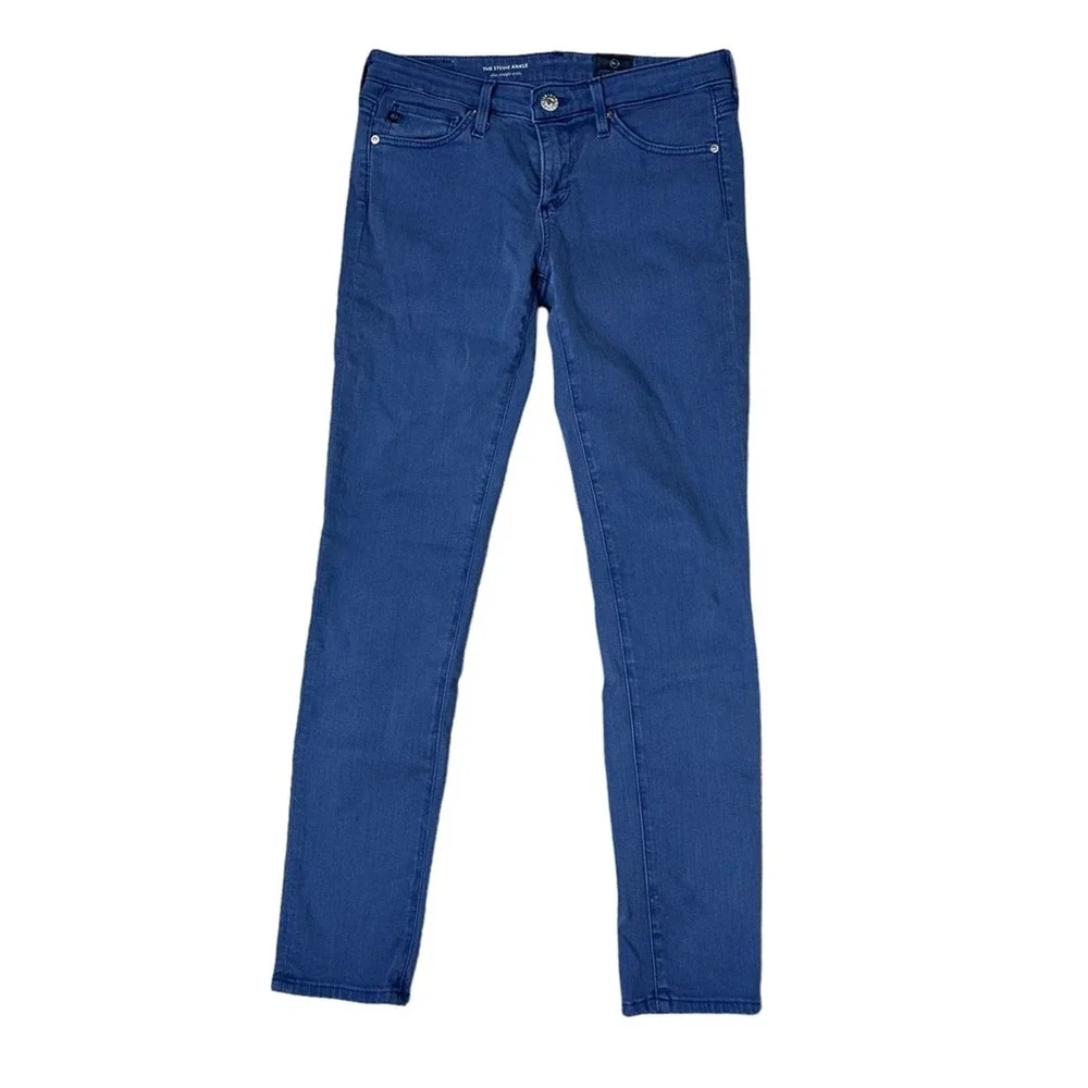 AG Jeans Adriano Goldschmied The Stevie Ankle Slim Straight Anthropologie 25 - Picture 3 of 8